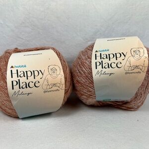 HOBBII Happy Place Melange Yarn #32 Clay (2 balls)